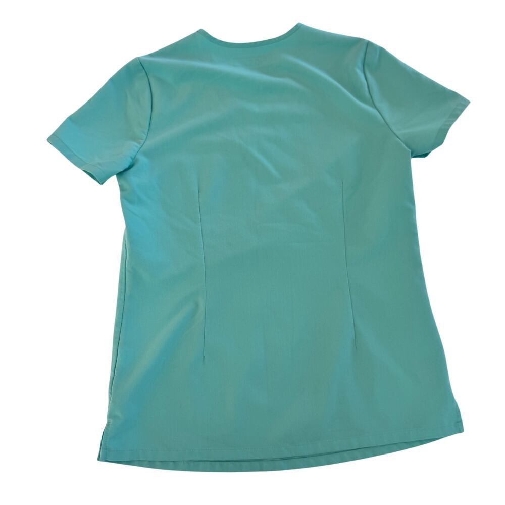 FIGS Catarina Scrub Top Women's XS Fresh Aqua Blue LE Rare Limited Edition 1764 - Picture 3 of 9
